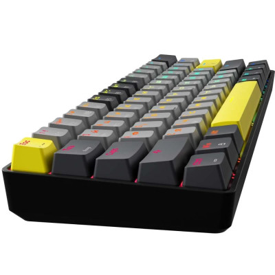Bluetooth Клавіатура GamePro Asgard Fenrir MK130G Pro Outemu Red Switch USB/Wireless/Bluetooth Black UA
