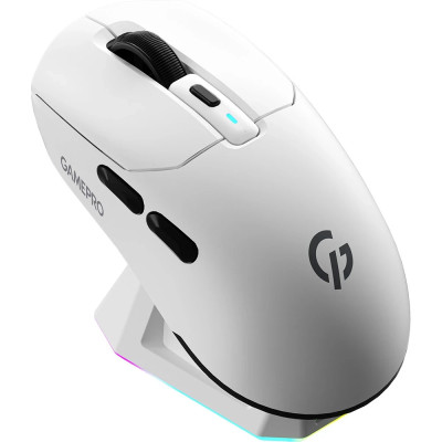 Bluetooth миша GamePro Genesis Airmaster Wireless/Bluetooth/USB White (GM167W) UA