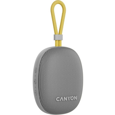 Bluetooth Колонка Canyon OnMove 12 5W IPX7 Gray (CNE-CBTSP12GY) UA Bluetooth Колонка Canyon OnMove 12 5W IPX7 Gray (CNE-CBTSP12GY) UA