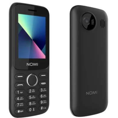 Телефон Nomi i2415 Black UA UCRF