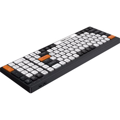 Bluetooth Клавіатура OfficePro SK985BO Wireless/Bluetooth Black/White UA Bluetooth Клавіатура OfficePro SK985BO Wireless/Bluetooth Black/White UA