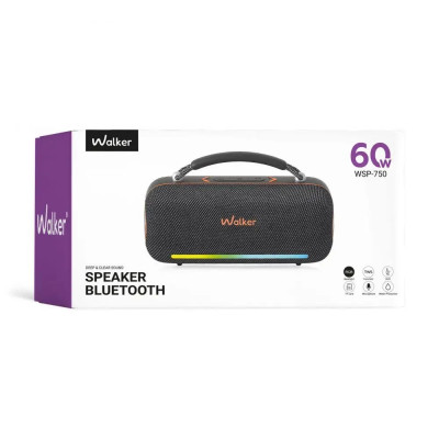 Bluetooth Колонка Walker WSP-750 60W UA black Bluetooth Колонка Walker WSP-750 60W UA black