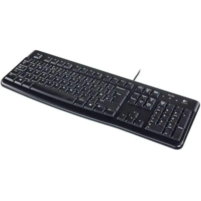 Клавіатура USB Logitech K120 UKR OEM (920-002643) UA