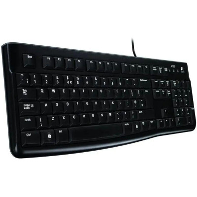 Клавіатура USB Logitech K120 UKR OEM (920-002643) UA Клавіатура USB Logitech K120 UKR OEM (920-002643) UA