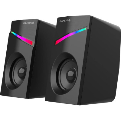 Колонки для комп'ютера GamePro GS290 RGB Black UA