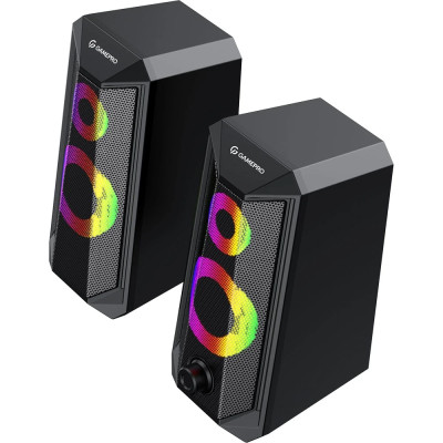 Колонки для комп'ютера GamePro GS500 RGB Black UA