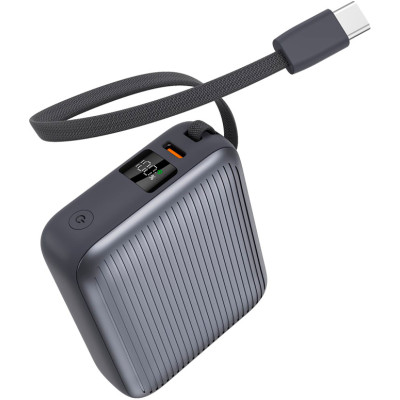 Power Bank Sigma X-power SI10A5QL 10000mAh 35W Built-In USB-C Cable gray UA Power Bank Sigma X-power SI10A5QL 10000mAh 35W Built-In USB-C Cable gray UA