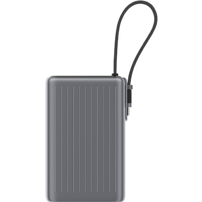 Power Bank Sigma X-power SI25A5QLX 25000mAh 100W Built-In USB-C Cable gray UA