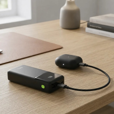 Power Bank King Power PD-39 30000mah 22.5W QC3.0 LED black EU Power Bank King Power PD-39 30000mah 22.5W QC3.0 LED black EU