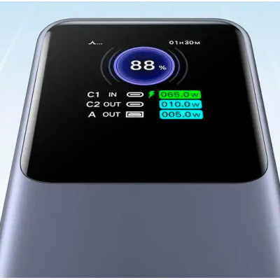 Power Bank Ugreen PB722 25000mah 200W LED (35525B) Gray UA Power Bank Ugreen PB722 25000mah 200W LED (35525B) Gray UA