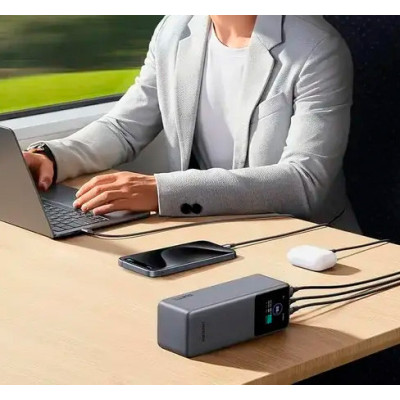 Power Bank Ugreen PB722 25000mah 200W LED (35525B) Gray UA Power Bank Ugreen PB722 25000mah 200W LED (35525B) Gray UA
