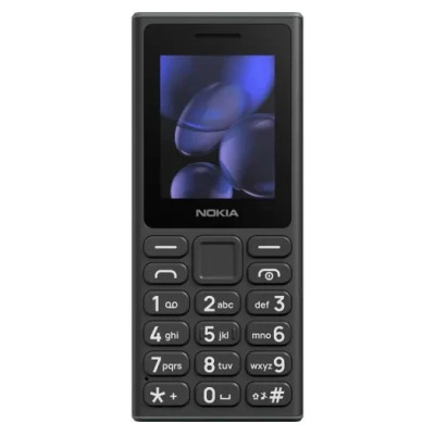 Телефон Nokia 105 2026 DS Black UA UCRF Телефон Nokia 105 2026 DS Black UA UCRF