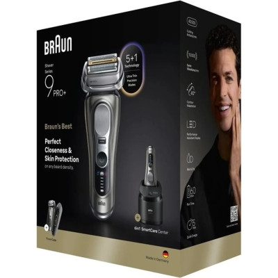 Електробритва Braun Series 9 PRO+ 9675CC Graphitic UA Електробритва Braun Series 9 PRO+ 9675CC Graphitic UA