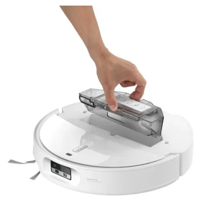 Робот-пилосос з вологим прибиранням Roborock Qrevo Edge 2 White (RRE0VPC+EWFD68HRR) UA