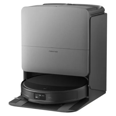 Робот-пилосос з вологим прибиранням Roborock Saros 20 Black (RRE0CPS+EWFD42HRR) UA