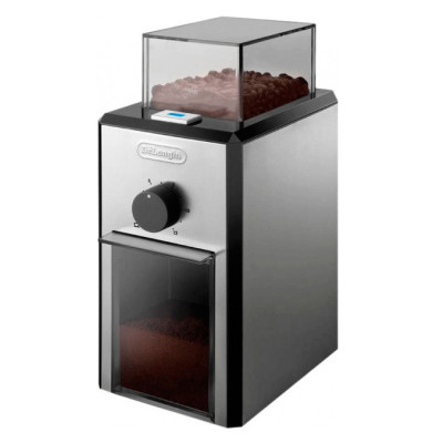Кавомолка електрична Delonghi KG 89 Black/silver UA