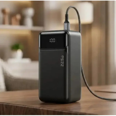 Power Bank Awei PA-106 50000mAh PD 22.5W Black UA Power Bank Awei PA-106 50000mAh PD 22.5W Black UA