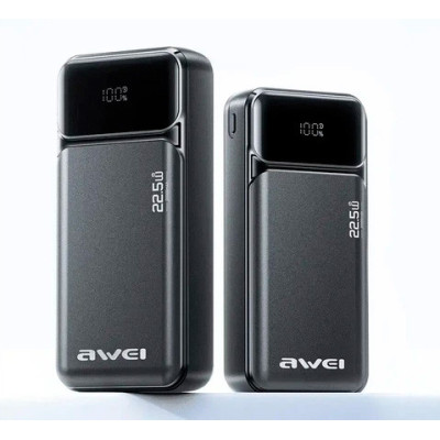 Power Bank Awei PA-92 20000mAh PD 22.5W Black UA Power Bank Awei PA-92 20000mAh PD 22.5W Black UA