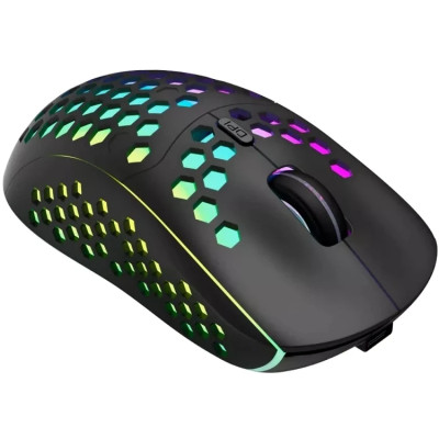 Bluetooth миша Canyon Haster GMW-18 Wireless Rainbow Backlite Black (CND-SGMW18) UA