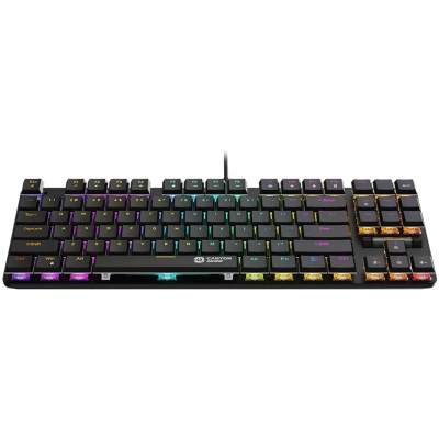 Клавіатура USB Canyon Cometstrike TKL GK-50 UKR Black (CND-SKB50-US) UA
