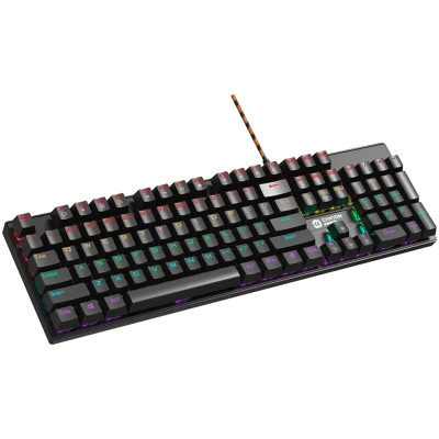 Клавіатура USB Canyon Deimos GK-4 Rainbow UKR Black (CND-SKB4-US) UA