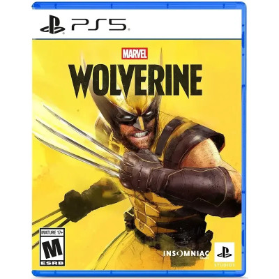 Гра консольна Sony PS5 Marvel Wolverine, BD диск UA Гра консольна Sony PS5 Marvel Wolverine, BD диск UA