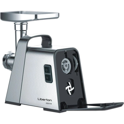 М'ясорубка Liberton LMG-20TG02S Black stainless steel UA М'ясорубка Liberton LMG-20TG02S Black stainless steel UA