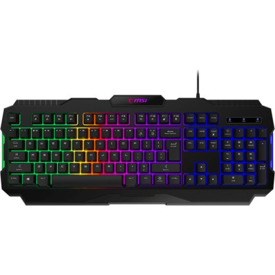 Клавіатура USB MSI Forge GK100 UA Black (S11-04UA221-HH9) UA