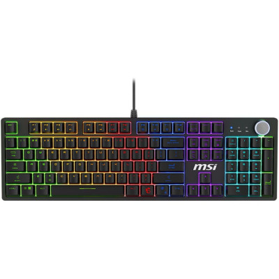 Клавіатура USB MSI Forge GK320 UA Red Switches Black (S11-04UA227-HH9) UA