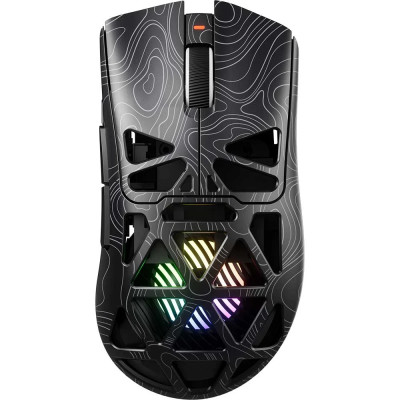 Bluetooth миша GamePro Genesis Hollow Wireless/Bluetooth/USB Black (GM870HB) UA
