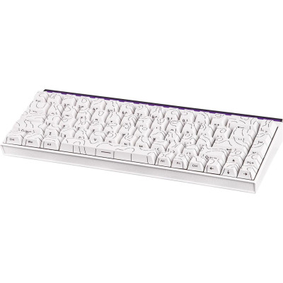 Клавіатура USB Ajazz NK68 Red Switch White (NK68-R-S-W) UA Клавіатура USB Ajazz NK68 Red Switch White (NK68-R-S-W) UA