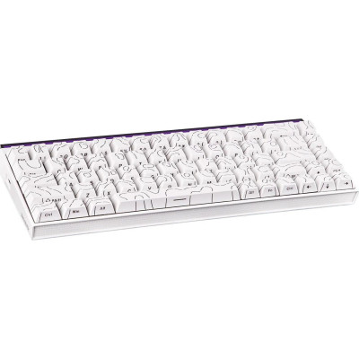 Клавіатура USB Ajazz NK68 Red Switch White (NK68-R-S-W) UA Клавіатура USB Ajazz NK68 Red Switch White (NK68-R-S-W) UA