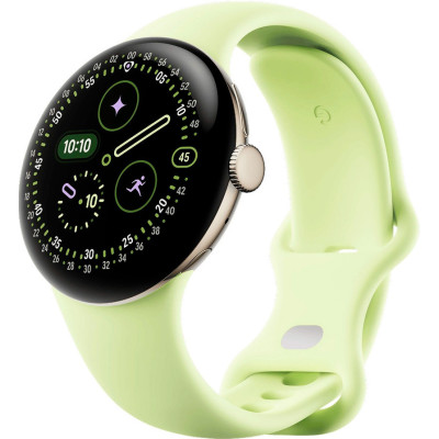 Smart Watch Google Pixel Watch 4 Wi-Fi 41mm Champagne Gold/Lemongrass Active Band JP Smart Watch Google Pixel Watch 4 Wi-Fi 41mm Champagne Gold/Lemongrass Active Band JP