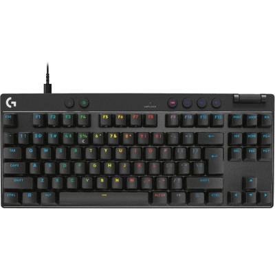 Клавіатура USB Logitech G Pro X TKL Rapid Black (920-013234/920-013233) EU