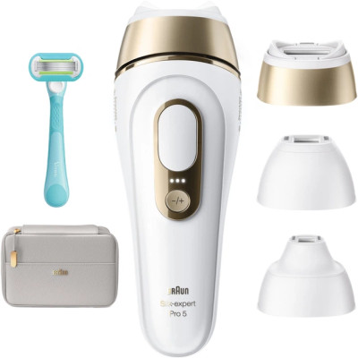 Фотоепілятор Braun Silk-expert Pro 5 PL5351 + GIL Venus White UA