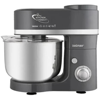 Кухонна машина Zelmer ZKR9100 Kitchen Connect Pro Grey UA Кухонна машина Zelmer ZKR9100 Kitchen Connect Pro Grey UA