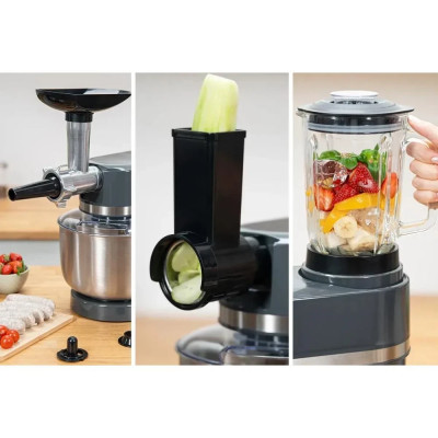 Кухонна машина Zelmer ZKR9100 Kitchen Connect Pro Grey UA Кухонна машина Zelmer ZKR9100 Kitchen Connect Pro Grey UA