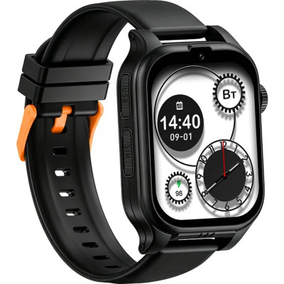 Smart Watch AmiGo GO810 Ultra 4G GPS Black UA Smart Watch AmiGo GO810 Ultra 4G GPS Black UA