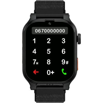 Smart Watch AmiGo GO810 Ultra 4G GPS Black UA Smart Watch AmiGo GO810 Ultra 4G GPS Black UA