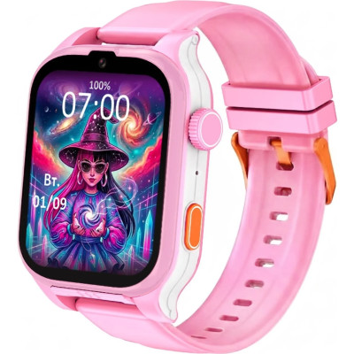 Smart Watch AmiGo GO810 Ultra 4G GPS Pink UA Smart Watch AmiGo GO810 Ultra 4G GPS Pink UA