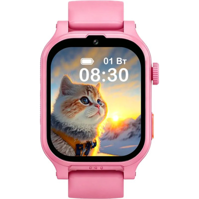 Smart Watch AmiGo GO810 Ultra 4G GPS Pink UA Smart Watch AmiGo GO810 Ultra 4G GPS Pink UA