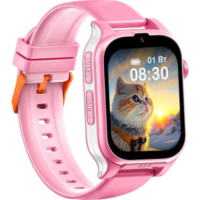 Smart Watch AmiGo GO810 Ultra 4G GPS Pink UA Smart Watch AmiGo GO810 Ultra 4G GPS Pink UA
