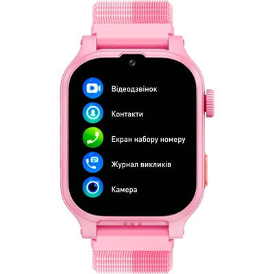 Smart Watch AmiGo GO810 Ultra 4G GPS Pink UA Smart Watch AmiGo GO810 Ultra 4G GPS Pink UA