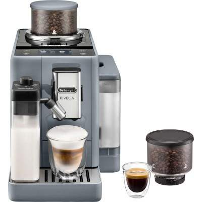 Кавомашина Delonghi Rivelia Pebble Grey EXAM440.55.G UA Кавомашина Delonghi Rivelia Pebble Grey EXAM440.55.G UA
