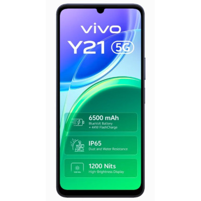 Смартфон Vivo Y21 5G 6/128Gb Black Global version