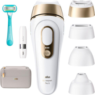 Фотоепілятор Braun Silk-expert Pro 5 IPL PL5412 White/gold UA