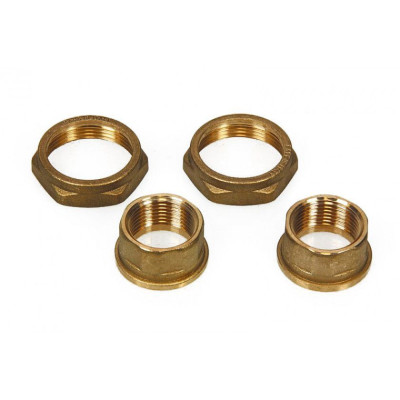 DAB 1" F BRASS UNION KIT комплект латунних гайок DAB 1" F BRASS UNION KIT комплект латунних гайок