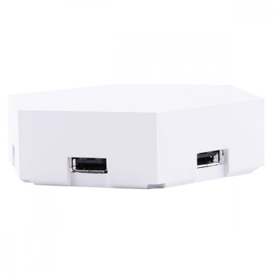 RGB Набір Smart настінних світильників 12pcs (Bluetooth APP, Remote Control, Music Rhythm) white