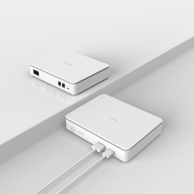 Портативне джерело безперебійного живлення Proove Mini DC UPS 35W 15600mAh white