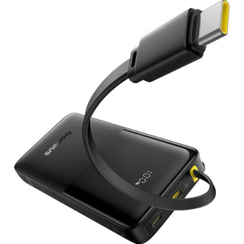Портативна Батарея Baseus Bipow 2 20W 10000mAh black